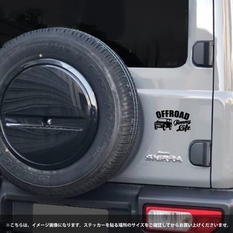 [KAIMIRU STORE] Suzuki Jimny Sierra 4WD Van Universal Car Sticker