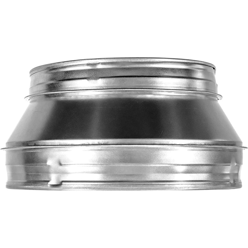 12" to 10" Duct Reducer with Rubber Gasket Round Reducer