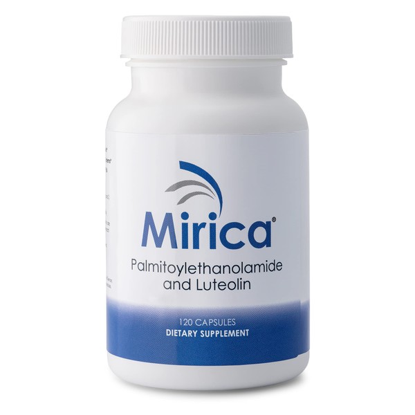Mirica® - Pea (Palmitoylethanolamide) and Luteolin - Comfort Support - Supports Healthy Immune and Nervous Systems - 120 Capsules