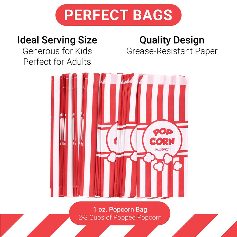 Poppy's Ultimate Popcorn Machine Supplies Bundle - Kernel Sifting Speed