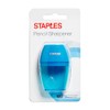 Staples Manual Pencil Sharpener, Single Hole, Assorted Colors – Compact