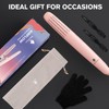 MiroPure 360° Titanium Flat Iron Hair Straightener and Curler 2