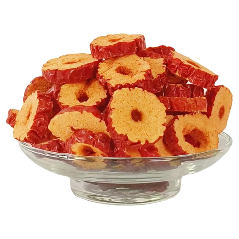 紅棗片 なつめチップス なつめ茶 棗茶 ナツメ茶 薬膳茶 果実茶 輪切り 紅棗片100g