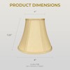 Royal Designs True Bell Lamp Shade in Antique Gold, 4
