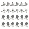PATIKIL 38mm Round Magnetic Clips, 24Pcs Stainless Steel Refrigerator Magnet
