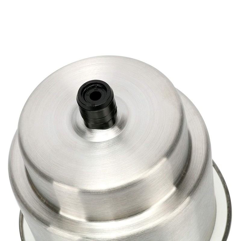 FreeTec Stainless Steel Drink Holder with Drain Bottle Holder for