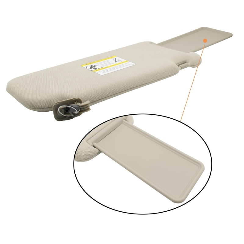 NHILES Left Driver Sun Visor Compatible with Mazda CX-9 2010-2015