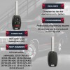 RemoteStop 2 Key Fob Remote Replacement for 2008-2015 Honda Accord