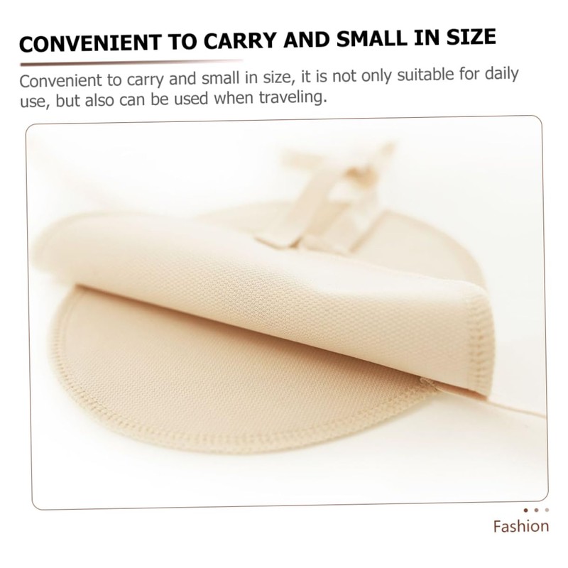 FOMIYES 2 Pairs Women's Underarm Pads Absorbent Washable Comfort for