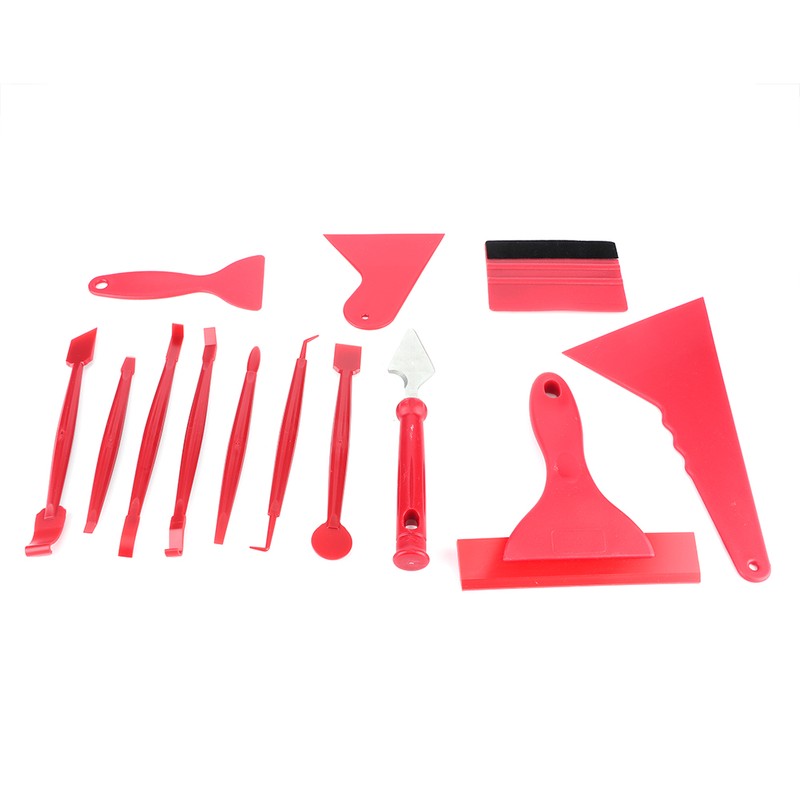13Pcs/Set Car Wrapping Tool Truck Window Tint Squeegee Scraper