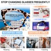 MARE AZZURO Oversized Bifocal Reading Glasses +2.25 Women Blue Light