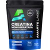 AMARTE LABS Pure Micronized Creatine Monohydrate Powder, Unflavored Strength &