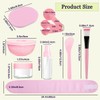 Rowcay 11 Pcs DIY Mask Mixing Tools Set Mixing Bowl,