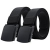 JIFANPAUL Men's Elastic Belt, Stretchable, Work Belt, Nylon Belt, Stretch,