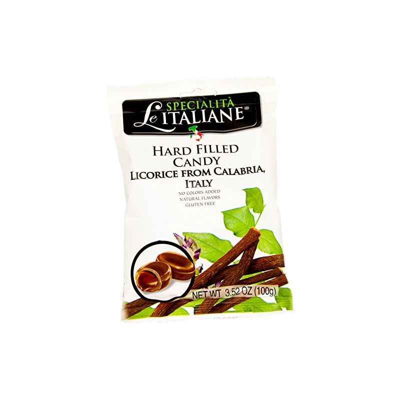 Serra Le Italiane, Italian Natural Hard Candy Filled With Licorice