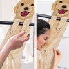 Funny Golden Retriever Dog Hand Towels for Bathroom Kitchen-Cute Decor