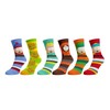 South Park Characters Striped 6 Pack Crew Socks
