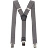 Timiot Premium Men's Y-Back Suspenders Stretch Perfect 1.5" Width for