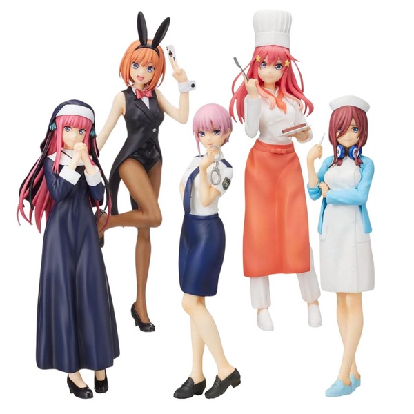 The Quintessential Quintuplets∬ SPM Figures: Ichika Nakano Police Ver., Nino