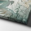 Whispering Botanicals No.1 – Minimal Leaf Study in Green and