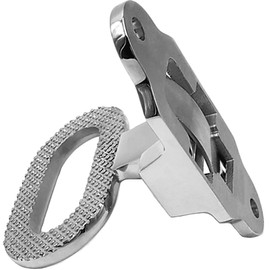 YANYUCB 2 Pack 4.3 x 1.83 inch Folding Mast Step Safety Marine Stainless Steel 316 for Boat,Yacht,Car,Rv,Truck Transom