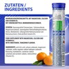 EVÄM Calcium Magnesium D3 Effervescent Tablets, Mandarin Flavour, 3 x