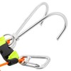 KEEP DIVING Stainless Steel Reef Hook Diving Safety Accessories (Orange)
