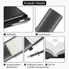 Mini Notepad Holder Set A7 12 Pieces, Small Leather Notepad