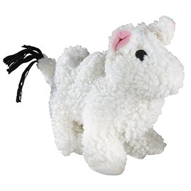 Zanies Fleecy Friend Dog Toys, 6" Camel