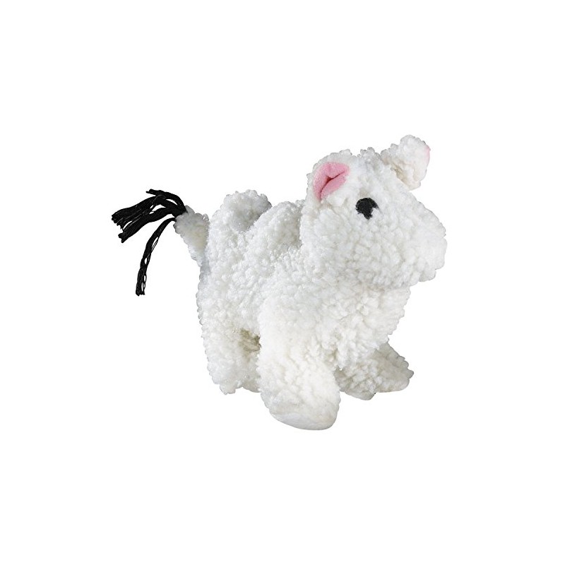 Zanies Fleecy Friend Dog Toys, 6" Camel