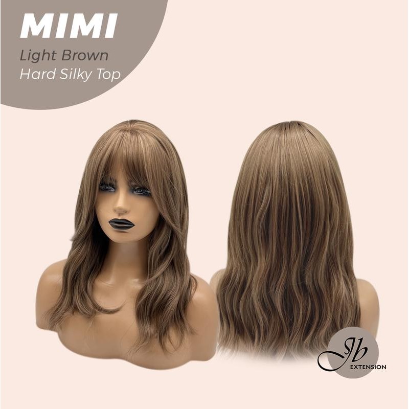 JBEXTENSION 16 Inches Scalpiana 3.5X4 Hard Silky Top Natural Scalp