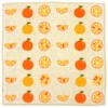 Hamamonyo Washed Towel Handkerchief, Fresh Orange