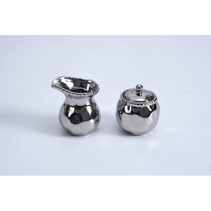 Pampa Bay Porcelain Verona Small Creamer & Sugar Set