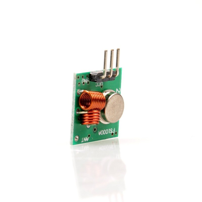 DollaTek 5pcs 433 MHz Receiver and Wireless Transmission Module Superregeneration