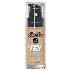 Revlon Colorstay Longwear SPF 20 Makeup Foundation for Normal and Dry Skin, Buff