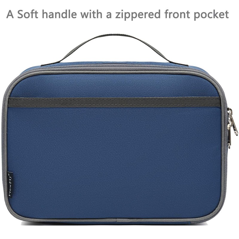 FlowFly Kids Lunch box Insulated Soft Bag Mini Cooler Back