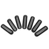 7pcs ABS Exterior Front Grilles Mesh Grill Fit For Jeep