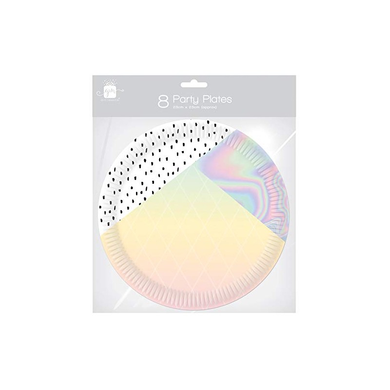 Gift Maker 8 Pastel Rose Sunset Retro Party 9" Paper