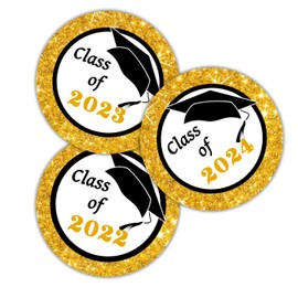 Graduation Class of (****) Envelope Seals, Stickers, labels, tags
