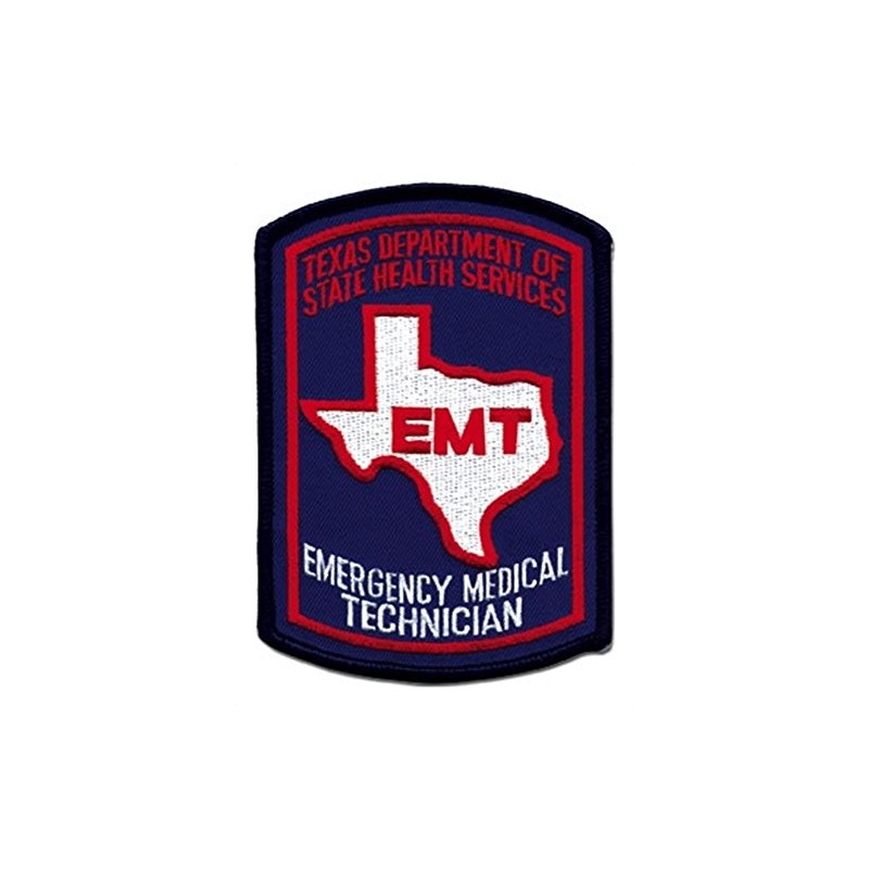 Texas EMT Patch - Color - 10 Pack