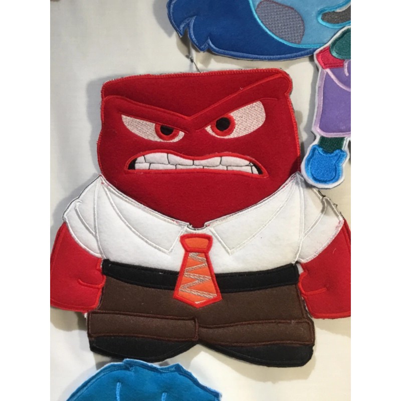 Handmade Inside Out Felt Wall Hanging Set Large