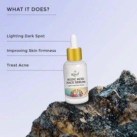 Krivi Herbals Kojic Acid Face Serum Lightning Dark Spots 30ml (Pack Of 1)