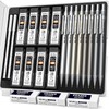 Nicpro 8 Pack 0.5mm & 0.7mm Metal Mechanical Pencil Set,