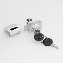 Yeongdal Hardware Glass Lock Locking Device (72x32mm) / Restock