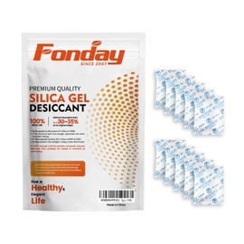 1 Gram 100 Packets Fonday Food Grade Silica Gel Desiccants Packs Moisture Absorbers Dehumidifier