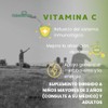 Vitamina C 500mg tabletas masticables bajas en azúcar, suplemento alimenticio,