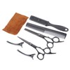 Barber Scissors Set Professional Kit Hair Styling Shearing Tool with