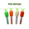 Lopenle 12 Pieces Cute Carrot Pencils Novelty Stacking Pencils Fruits