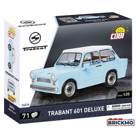 COBI Trabant 601 1:35 Scale Light Blue Model Car 72 Pieces