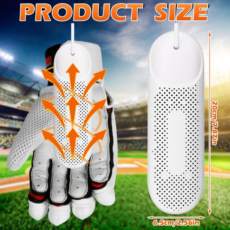 Tujoe Batting Glove Dryer Cleaner and Odor Eliminator Deodorizer Inserts